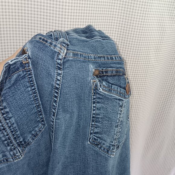 Lee Riders Factory Distressed Bootcut Jeans Plus Size 16W/18 *See Description* - Picture 8 of 11
